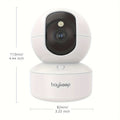 Cameras Security Wireless With 5G/2.4GHz WiFi, Indoor Security Camera, 2-Way Audio, 360°Pan &Tilt, Color Night Vision, Cloud Storage, Motion Tracking, Cameras Indoor Security Camera