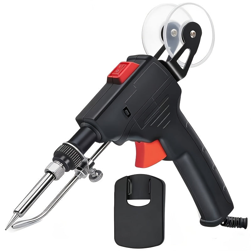 Handheld Automatic Welding Torch with Adjustable Rubber Bracket for Circuit Boards, Projects And Electronic Repairs Ergonomic Design Precise Control And Comfortable Grip