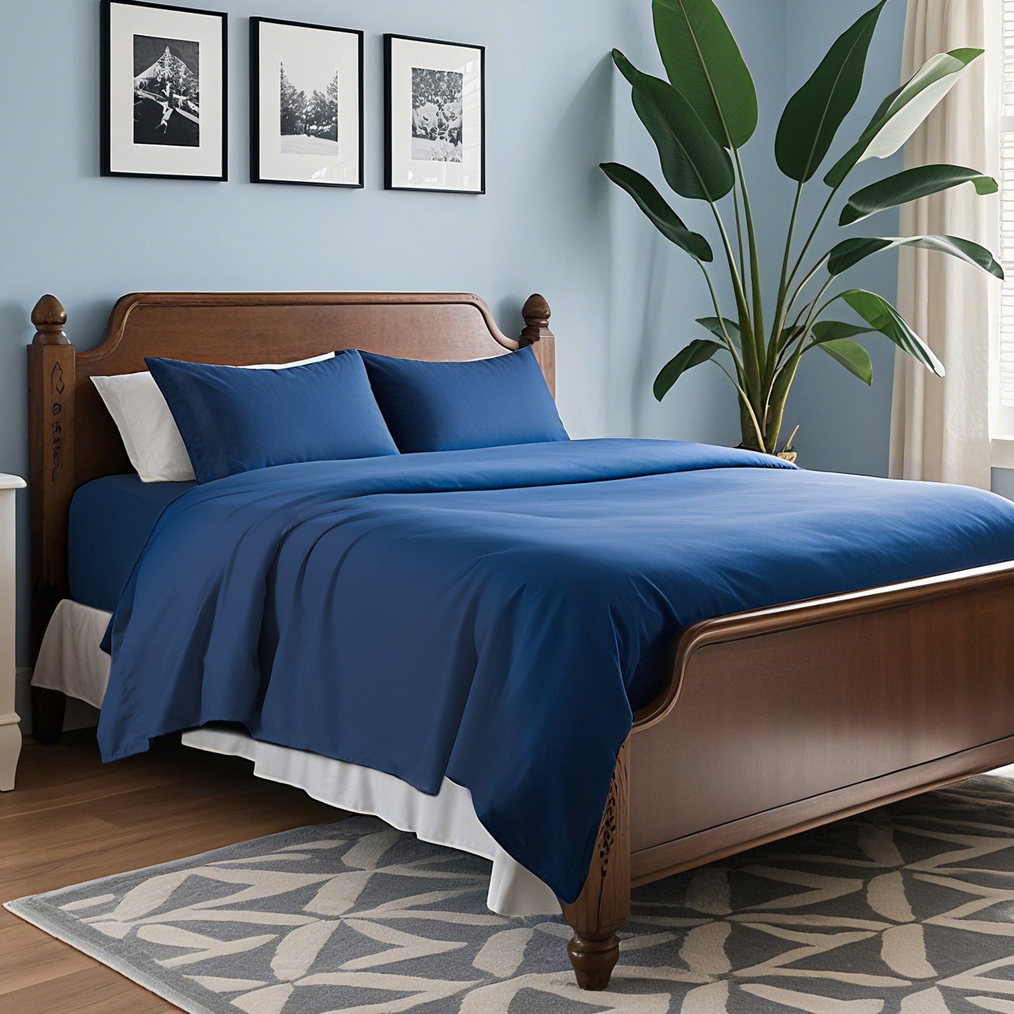14-Inch Deep Pocket Bed Sheet Set – Lightweight Breathable Cooling, Wrinkle & Fade Resistant, Hotel Luxury Bedding, 3/4-Piece with Pillowcase, Flat & Fitted Sheet, Twin Full Queen King | ShopVora CA