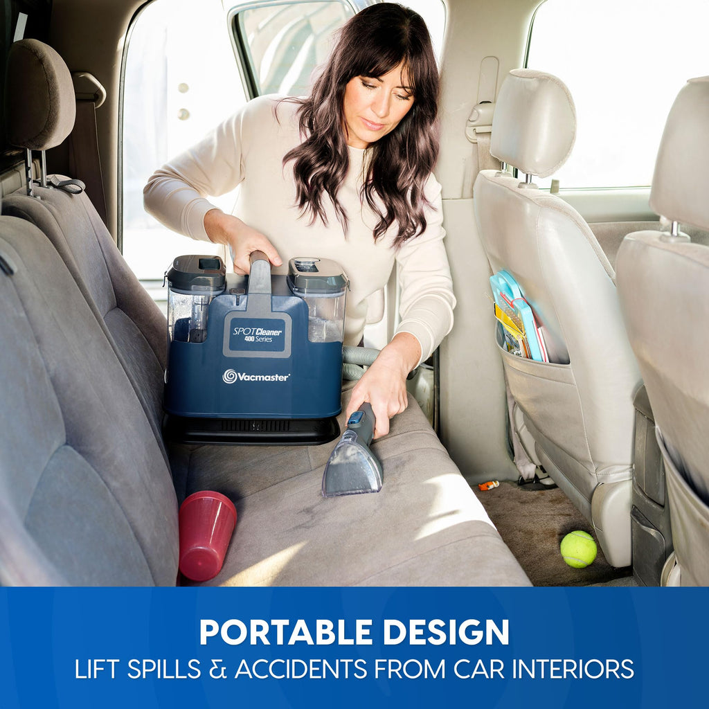 Upholstery Spot Cleaner, 17Kpa Power Suction Carpet Cleaner with Versatile Tools for Pets, Area Rugs and Couches, Portable Vacuum Cleaner