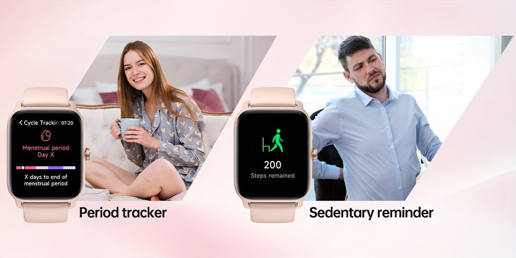 Mother'S Day Gift, FAWEIO Smartwatch For Women Men (Answer/Make Calls), 1.8" Full Touch HD Screen Smart Watch, Built-in Alexa, 100+ Sports Modes, WaterProof, Fitness Activity Tracker Pedometer, For IPhone & Android