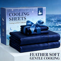 Extra Deep Pocket Bamboo Sheets - 3/4pcs Breathable & Cooling Bed Sheet Set, Hotel Luxury Fitted Sheet Set, for Extra Deep Mattresses, 1660TC Ultra Soft Children Sheet & Pillowcase Sets, Sheets King Size - Queen Cooling Sheets - Include Random Color