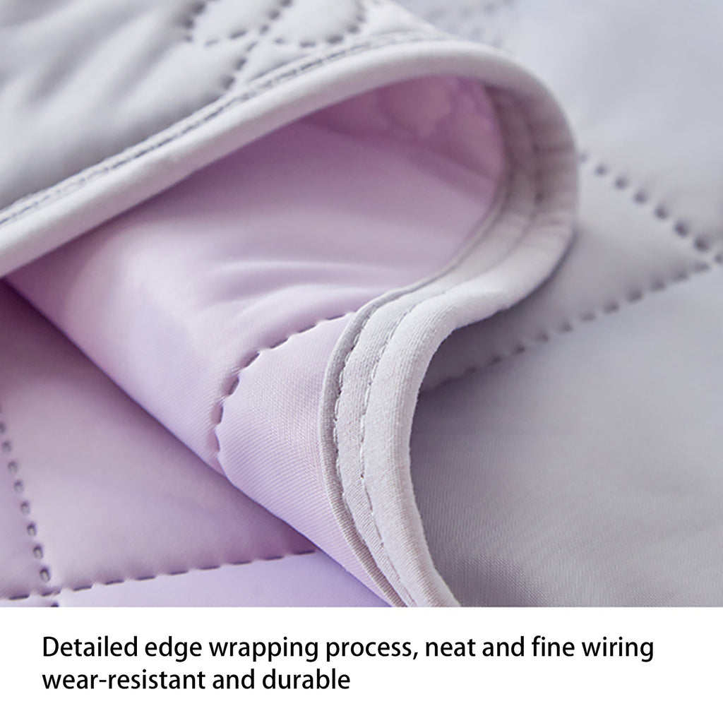 1pc Cooling Blanket, Lightweight Breathable 100% Polyester with Reversible Geometric Design, for Hot Sleepers Night Sweats Relief & Multipurpose Bed Couch Travel Use, Machine Washable, Ideal Gift for Home Comfort, All-Season or Summer Use - Machine Washab