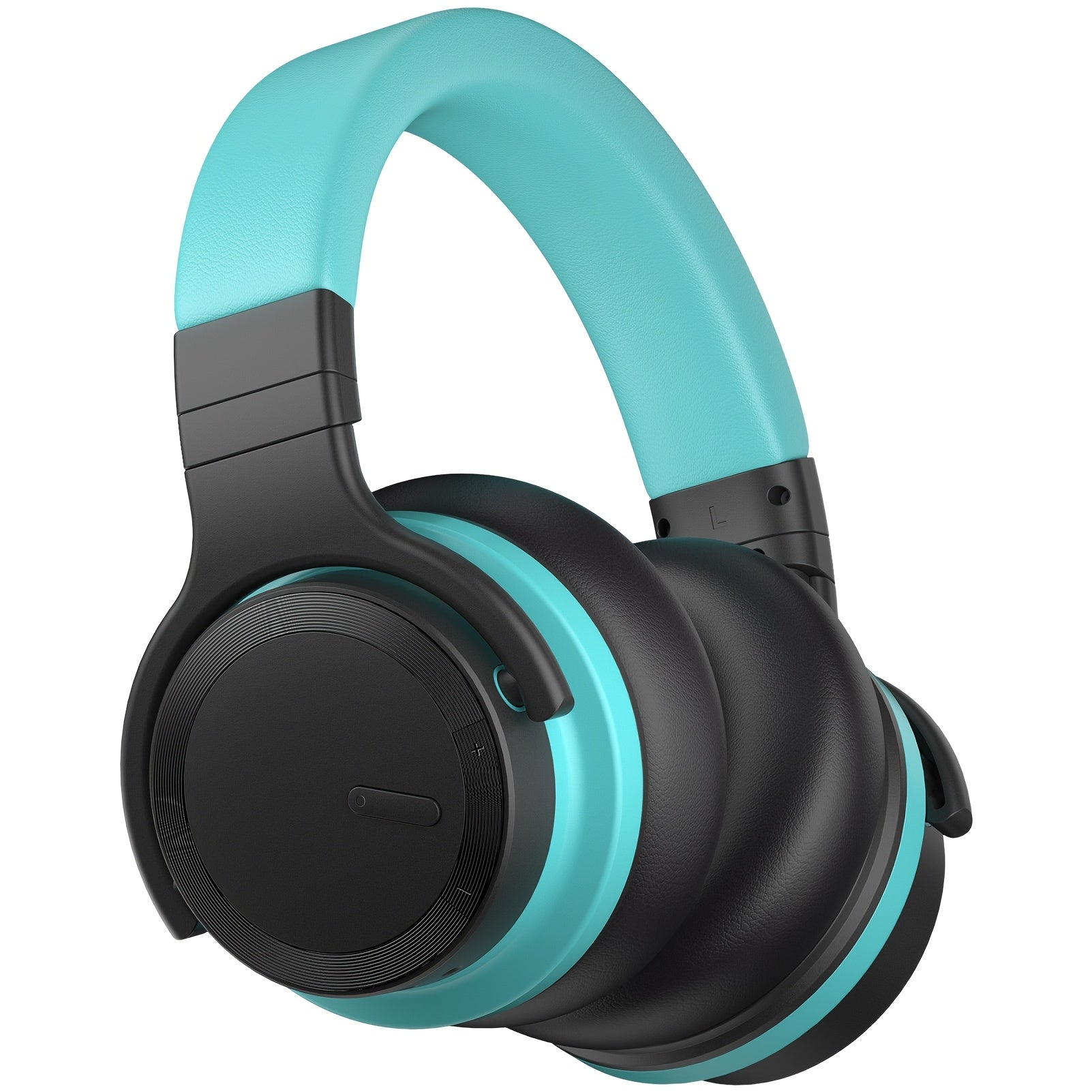 Over-Ear ANC Headphones 32dB Noise Cancelling – Wireless Bluetooth, 30H Playtime, Rich Bass, Built-in Mic, Memory Foam Ear Pads, Adjustable Headband – Black, Red, Blue, Green, Pink & Yellow