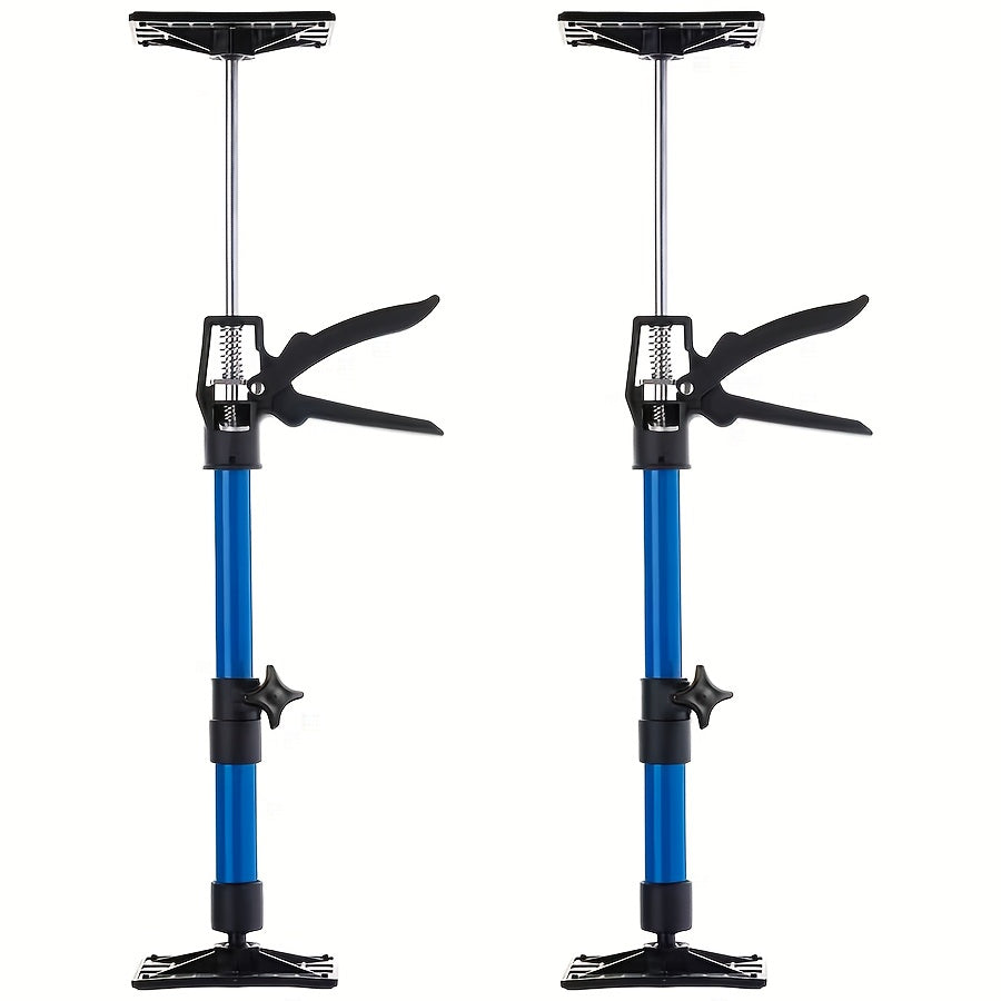 Adjustable Telescopic Support Rods 1 & 2-Pack – Alloy Anti-Slip Woodworking Tool | Door Lift & Cabinet Jack Support for DIY Installation | Hands-Free Positioning Aid | ShopVora CA