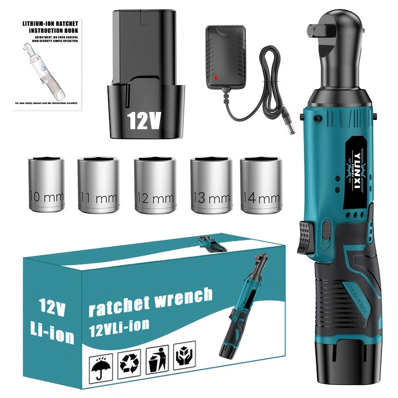 Tool Kit Set Ratchet Wrench with Socket & Screwdriver – Organized Toolbox for Home, Car & Vehicle Maintenance | Portable Repair Kit for DIY, Auto Repair & Household Fixes, Great Gift for Men