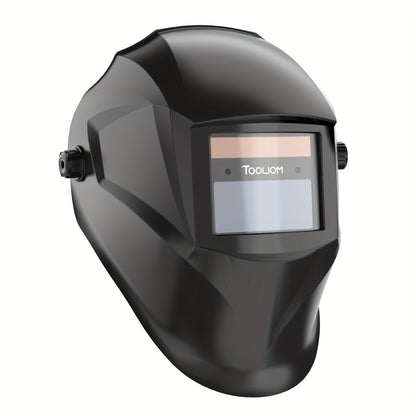Auto Darkening Welding Helmet True Color Battery Powered – TIG MIG ARC Grinding Welding Hood with Wide Shade Lens for Professional & Home Welders