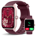 Mother'S Day Gift, FAWEIO Smartwatch For Women Men (Answer/Make Calls), 1.8" Full Touch HD Screen Smart Watch, Built-in Alexa, 100+ Sports Modes, WaterProof, Fitness Activity Tracker Pedometer, For IPhone & Android