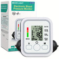 Blood Pressure Monitor Upper Arm | Easy To Operate, Adjustable Cuff, 60S Fast Reading, Voice Broadcast, Hypertension Alert, 2×99 Sets Memory, Home And Travel Use, Adult Health Monitor | Battery Excluded, Thanksgiving Deal