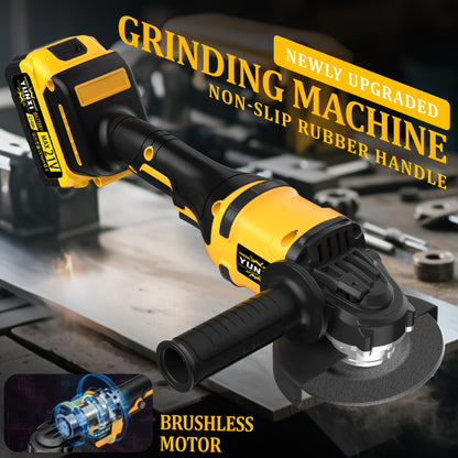 Cordless Lithium Angle Grinder & Electric Polishing Machine – Multifunctional Grinding Polishing Tool, Single/Upgraded/Deluxe Kit, Gift for Dad & Boyfriend Canada