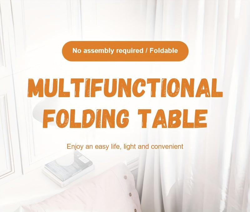 Portable Foldable Laptop Bed Desk, Multifunctional Tray Rack, Movable Office Desk - Study Desk, Suitable for Eating And Reading On Beds, Sofas, And Floors, No Assembly Required, Perfect Holiday Gift