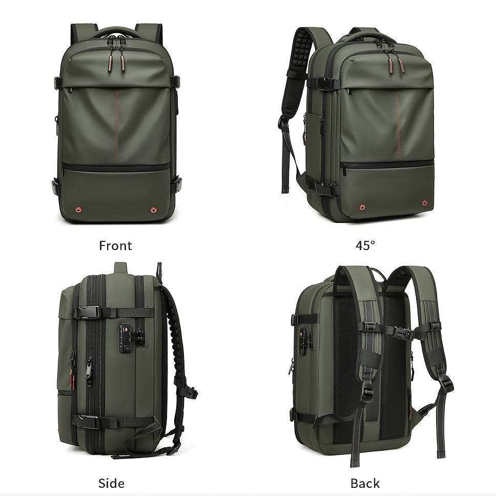 Men'S Backpack Multifunctional Travel Bag Vacuum Compression Business New Computer Backpack Large Capacity