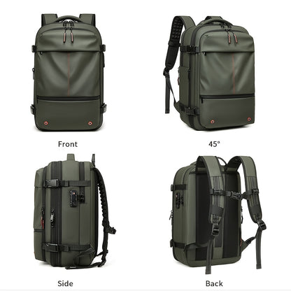 Vacuum Compression Travel Backpack for Men – Large Capacity Laptop Bag, Multifunctional Business Carry-On, Work Trips Flights Hiking, 5 Colours | Canada