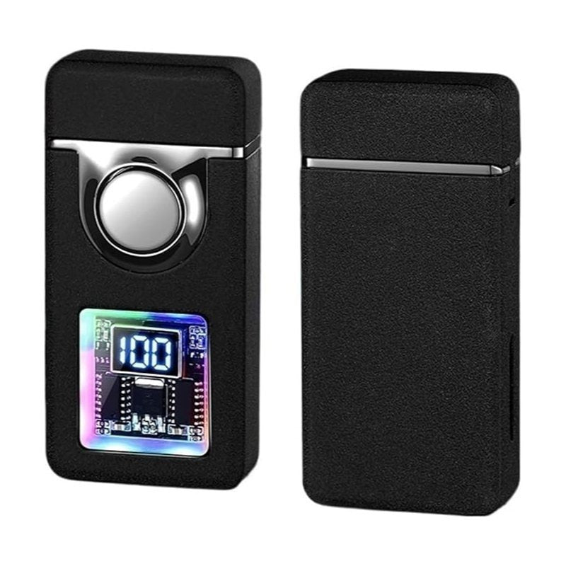Voice Control Butane Lighter with 5 Ignition Modes – Smart Flip Metal Lighter, Visible Fuel Window, Portable EDC Windproof Lighter for Candles, Camping & Gifts | ShopVora CA