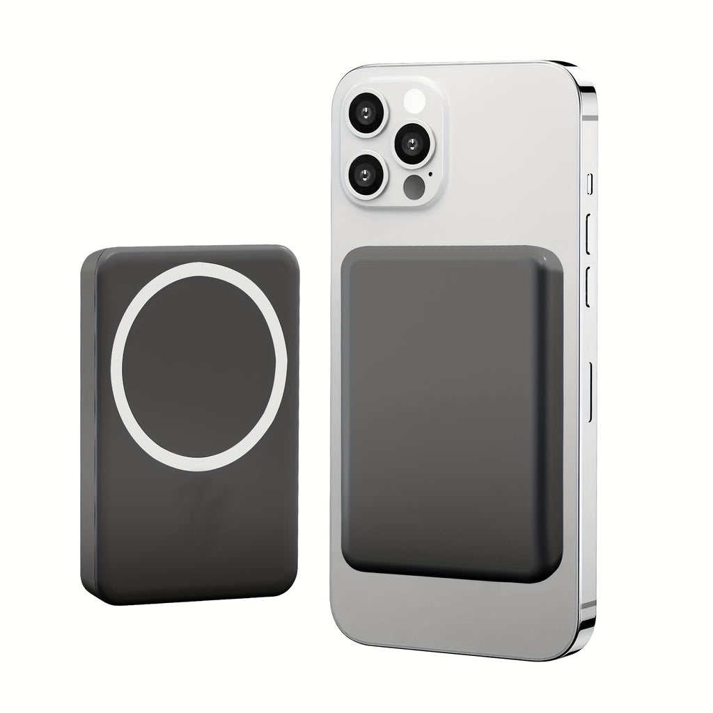 Magnetic Wireless Portable Charger, 5000mAh Wireless Power Bank PD 20W Fast Charging for Magnetic Battery Pack Compatible for iPhone 16/15/14/13/12/Pro