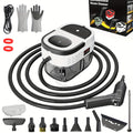 [Upgrade Capacity] Handheld Steam Cleaner, 2500W High Pressure Steam Machine, 54.1oz Water Tank, 3 Levels Adjustable Handle, Portable Cleaning Steamer for Home, Car Detailing, Bed Bugs, Furniture, Grout