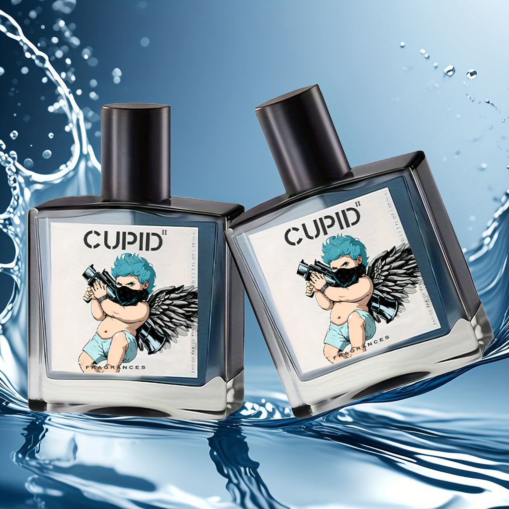 Cupid Cologne Pheromone Fragrance Set for Men & Women – 2pcs Floral Fruity Long-Lasting Romantic Scent with Captivating Pheromones – Perfect Christmas & Birthday Gift for Couples