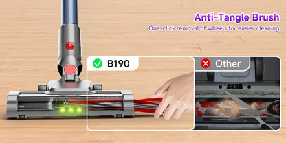 8-in-1 Cordless Stick Vacuum Cleaner 68Kpa – Lightweight Handheld Vacuum, 45-Min Runtime, Large Battery, Hard Floor & Carpet Pet Hair, Corded & Cordless | ShopVora CA