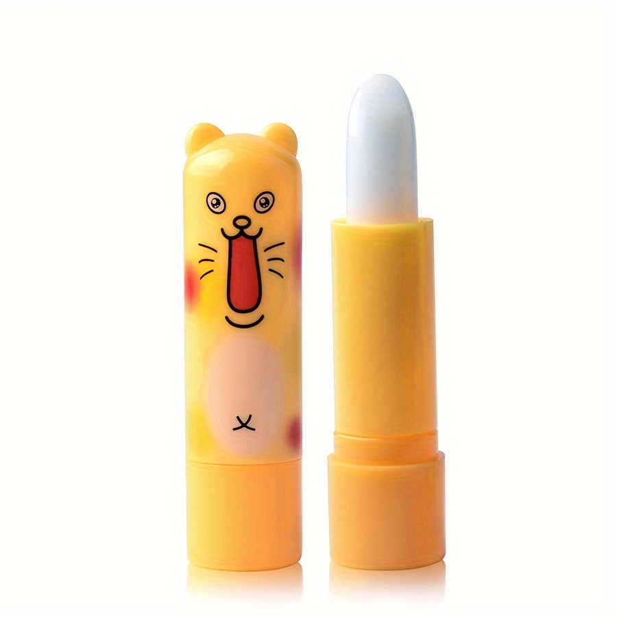 24pcs Box Set of Cute Lip Balm - Moisturizing and Long-Lasting, Hypoallergenic, Glossy Finish, Suitable for All Skin Types, Main Ingredients: Minerals and Plant-Based Squalane