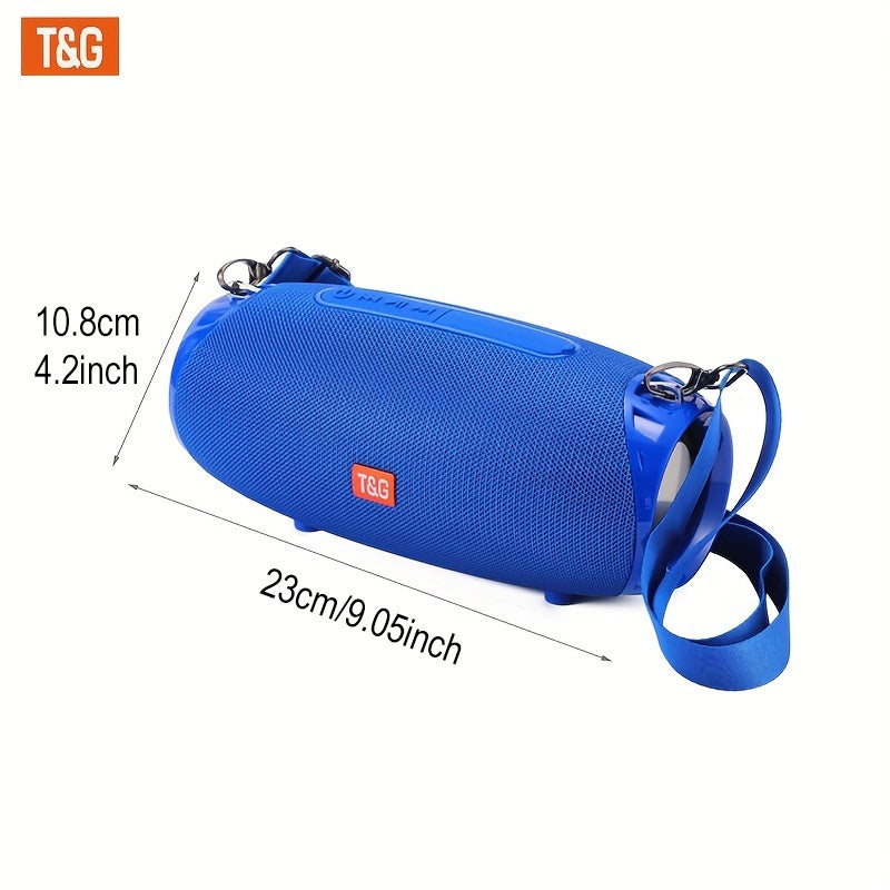 TG534 Portable Bluetooth Speaker with TWS Stereo Hi-Res Audio, Dual Speakers, FM Radio, TF Card, U Disk & Hands-Free Calls – Wireless Speaker for Phone, Tablet & TV Canada
