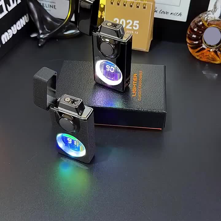 Voice Control Butane Lighter with 5 Ignition Modes – Smart Flip Metal Lighter, Visible Fuel Window, Portable EDC Windproof Lighter for Candles, Camping & Gifts | ShopVora CA