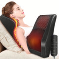 1pc, Shiatsu Neck And Shoulder Massager With Heat - Kneading, Rolling, And Vibrating Functions For Traps, Legs, And Body - Perfect Gift For Men And Women, Ideal For Home, Office, And Travel Use, The Best Mother'S Day Gift