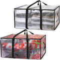 Large Moving Bags & Storage Totes with Backpack Straps Zippers & Handles – Heavy Duty 600D Packing Bags for Relocation College Dorms Seasonal Storage | 2/4/6 Pack