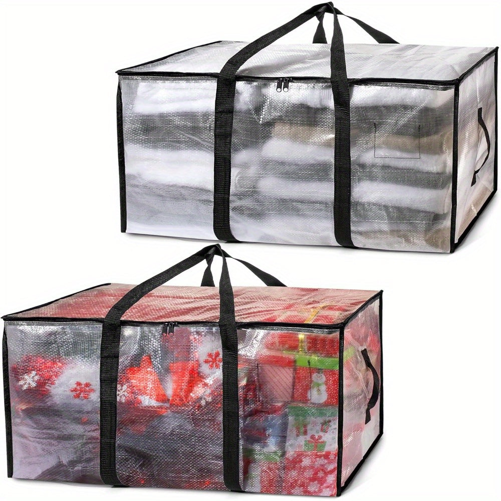 Large Moving Bags & Storage Totes with Backpack Straps Zippers & Handles – Heavy Duty 600D Packing Bags for Relocation College Dorms Seasonal Storage | 2/4/6 Pack
