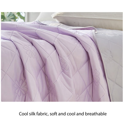 Cooling Blanket for Hot Sleepers – Lightweight Breathable Polyester Summer Quilt, Reversible Geometric Design, Night Sweats Relief, Bed Couch Travel, Machine Washable | Canada
