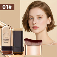 01# Cream Color + Rose Golden Brush