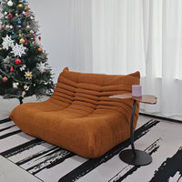 Orange double seat