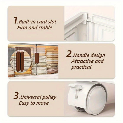 Stackable Clear Shoe Box Organizer with Door – Foldable Plastic Shoe Rack 2/3/4/5 Layer Storage Cabinet for Living Room, Entryway & Closet, Easy Assembly, Big Capacity Shoe Shelf