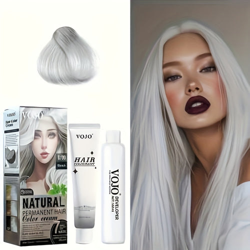 12-Color Permanent Hair Dye Kit with Developer & Applicator Tools – Long-Lasting Vibrant Shades Including Pink, Blue, Purple, Red, Black, Brown, Golden & More for Home Hair Colouring