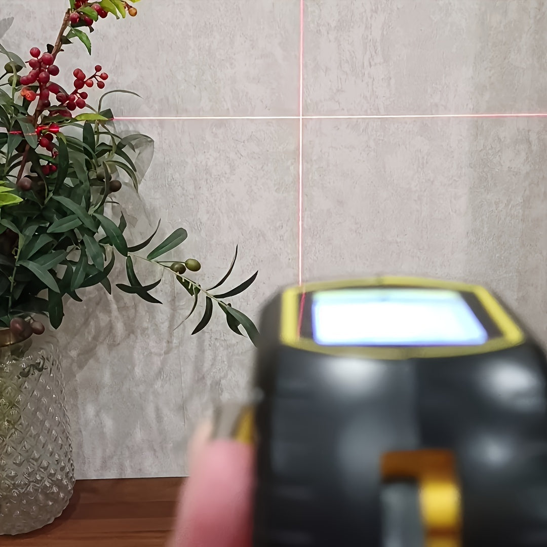 3-in-1 Laser Measuring Tape 109yd with Battery – Digital Laser Distance Meter, Tape Measure & Level | Accurate Measurement Tool for Home, Construction & DIY Projects | ShopVora CA