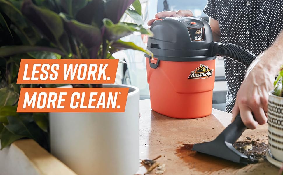 1.5-Gallon 2 Peak HP Vac-Mate Wet/Dry Vacuum Cleaner