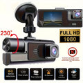 Dual Dash Cam Front 1080P And Cabin 720P, 170° Wide Angle, Night Vision, 24H Parking Monitor, G-Sensor, Loop Recording, Suction Cup Mount, Vehicle Recording, Compact Design, Reliable Recording, Longdistance Drivers, Christmas And Halloween Gift