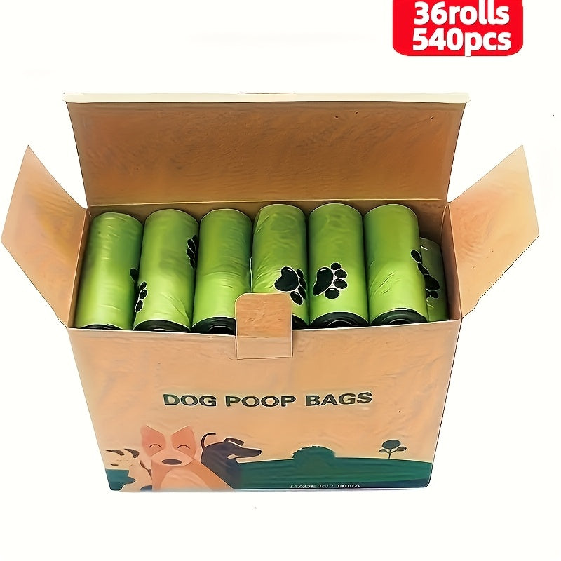 Scented Pet Poop Bags Extra Thick Leak-Proof – Up to 1080 Bags (72 Rolls), Odor-Proof Tear-Resistant Dog Waste Bags for Dogs, Cats & Puppies, Portable Dispenser Rolls