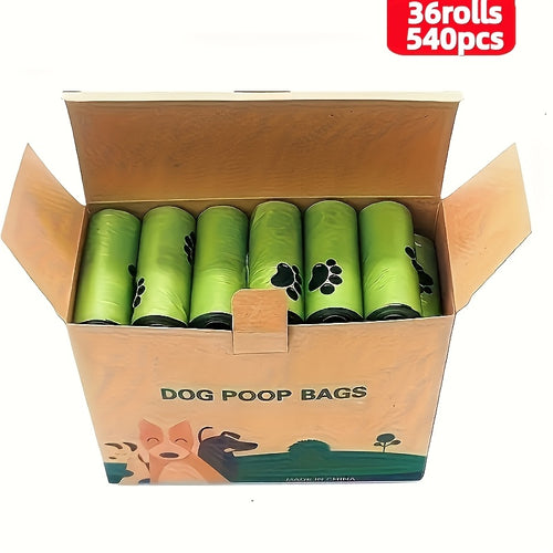 Scented Pet Poop Bags Extra Thick Leak-Proof – Up to 1080 Bags (72 Rolls), Odor-Proof Tear-Resistant Dog Waste Bags for Dogs, Cats & Puppies, Portable Dispenser Rolls