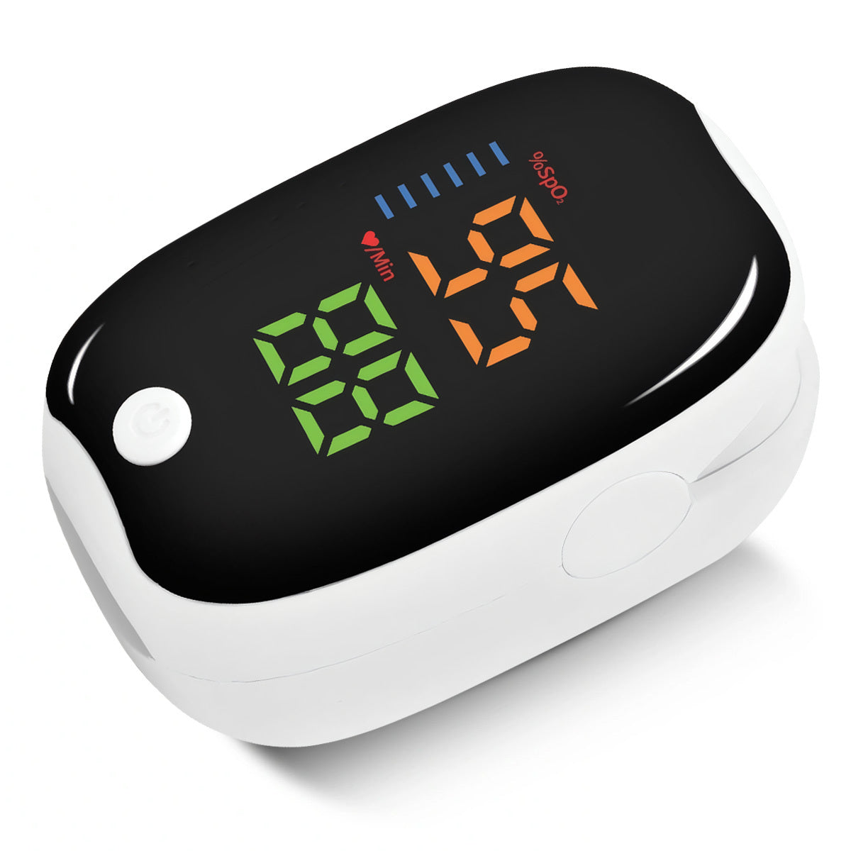OLED Fingertip Pulse Oximeter – Medical-Grade SpO2 Blood Oxygen & Heart Rate Monitor, Fast Accurate Readings, Black Design, Portable for Home & Outdoor Use | ShopVora CA