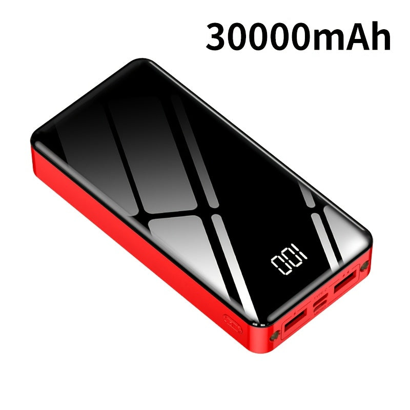 50000mAh Large Capacity Power Bank Fast Charging - 4 USB Ports + Type-C, LED Display, Outdoor Emergency Backup Battery for iPhone Android Samsung iPad Tablet - Canada