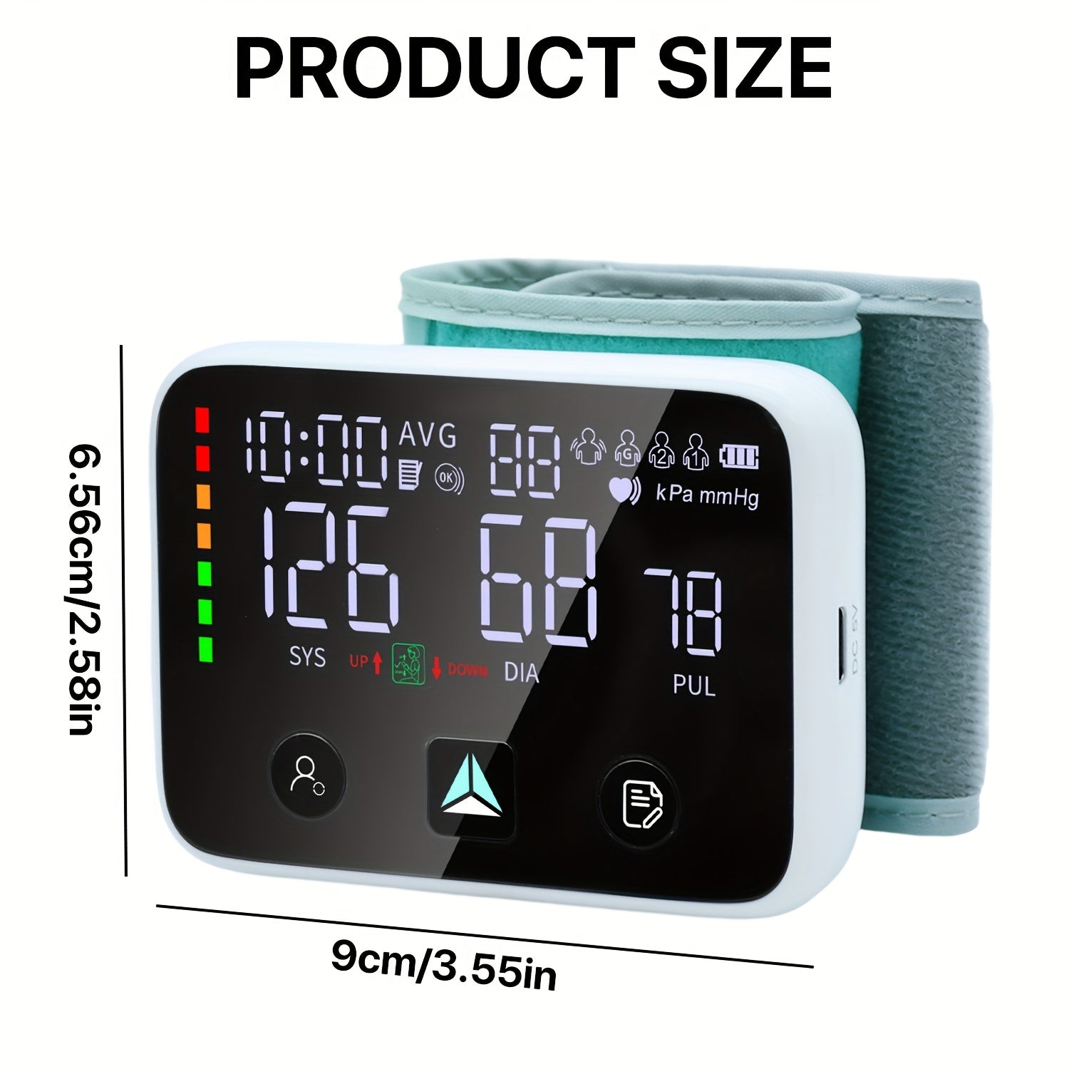 Premium Finger Pulse Oximeter with Colour OLED Display – SpO2, Pulse Rate & Respiration Rate, Medical Grade Accuracy, Sports & Home Health Monitor Canada