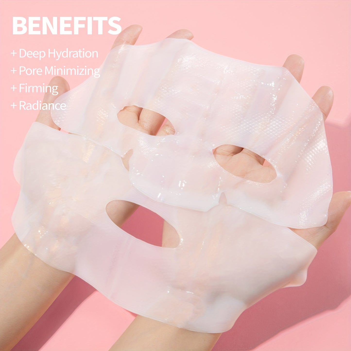 Collagen & Hyaluronic Acid Face Mask Set – 16 Sheets / 4 Boxes, Firming & Moisturizing Night Mask, Nourishes Dry Skin, All Skin Types, Birthday & Mother's Day Gift for Women | ShopVora CA