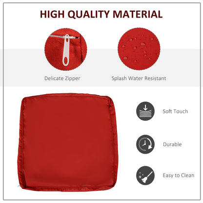 Outdoor Cushion Covers 14 Pcs Replacement for Rattan Sofa Set Polyester Waterproof Dustproof Machine Washable Zipper Closure Navy Blue - Patio Garden Furniture Covers, Canada