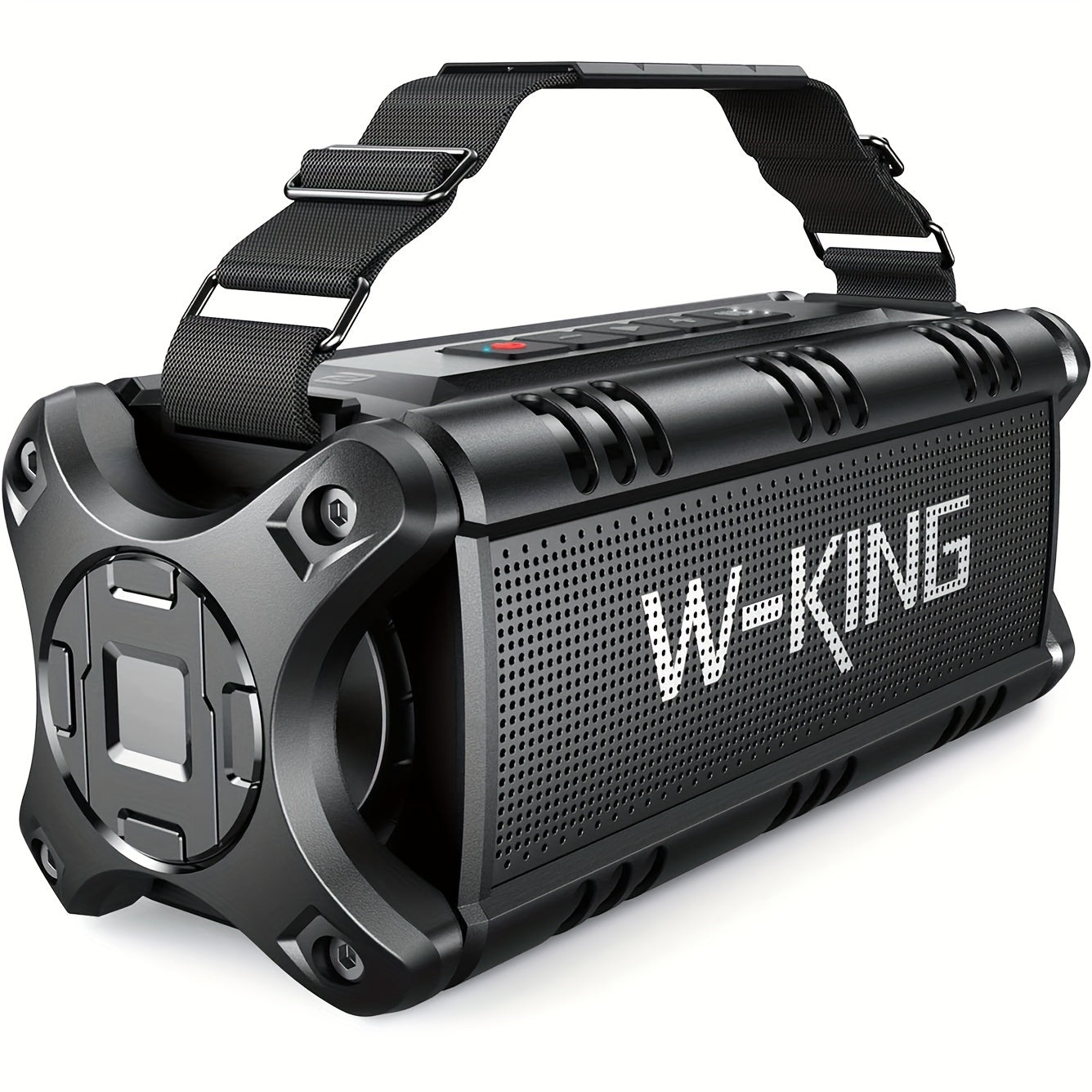 W-KING 50W Loud Outdoor Bluetooth Speaker IPX6 Waterproof with Deep Bass, NFC, Reverse Charging, TF Card & AUX – Portable Party & Home Speaker Canada