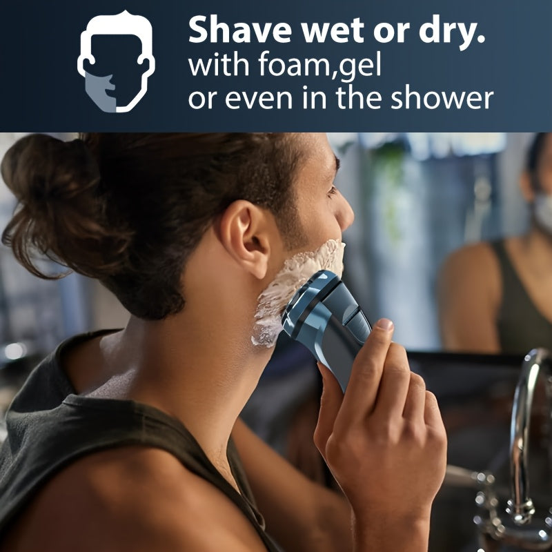 Sejoy Electric Shavers for Men, Featuring a Pop-Up Trimmer, Quick One-Hour Charging, a 3D Floating Head, And an LCD Display. The Perfect Gift for Your Loved One for Valentine'S Day Or Father'S Day