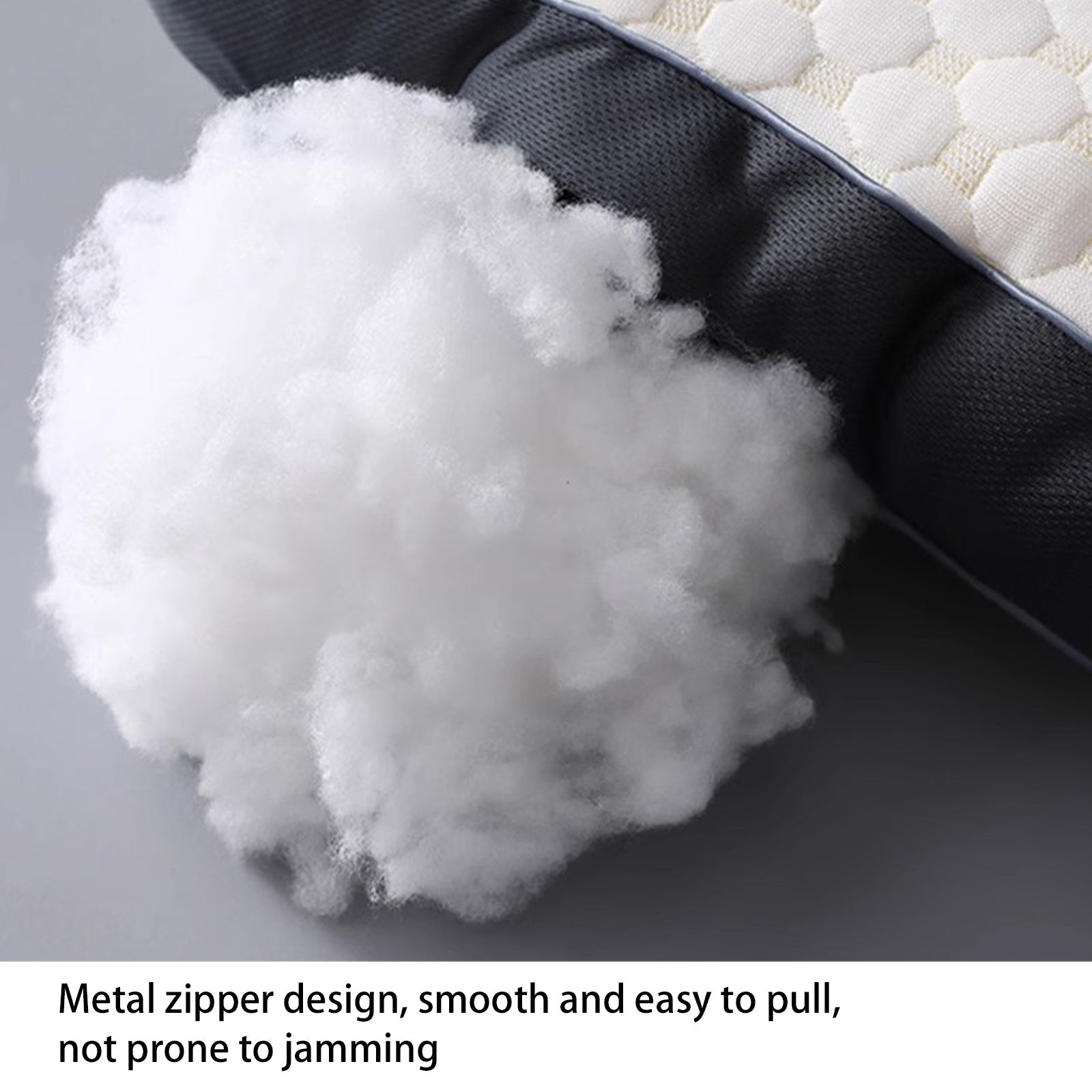 1pc/2pcs Knitted Ergonomic Pillow, 9-Hour Rest 1100G Filling Upgraded Version, for Comfortable Sleeping and Massage, Hypoallergenic Removable Washable Cover, Moisture Absorption Breathable, Household Bedroom Decorative Cushion, All-Season White Neck Comfo