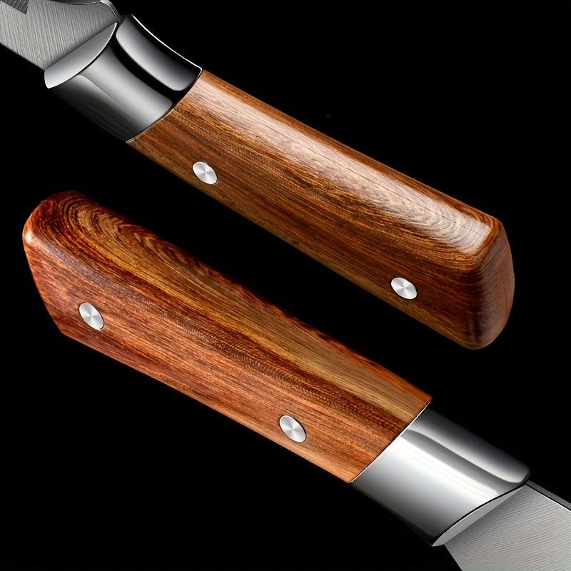 3pcs Boning Knife Set Japanese Stainless Steel Ultra Sharp Meat Cutting Knives with Sheath for Kitchen BBQ Outdoor – High Carbon Steel Chef Skinning Knife