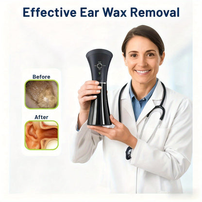 IPX7 Waterproof Ear Wax Removal System – Electric Water-Powered Ear Irrigation Kit, 4 Pressure Settings, 6 Tips, Safe & Effective Ear Cleaning Flusher for Adults & Family | ShopVora CA