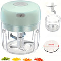 8.45oz Mini Rechargeable Garlic Chopper Meat Grinder with Refrigerator Magnet, Durable And Sturdy, Suitable for Crushing Garlic, Chili, Onion, Minced Meat, And Nuts