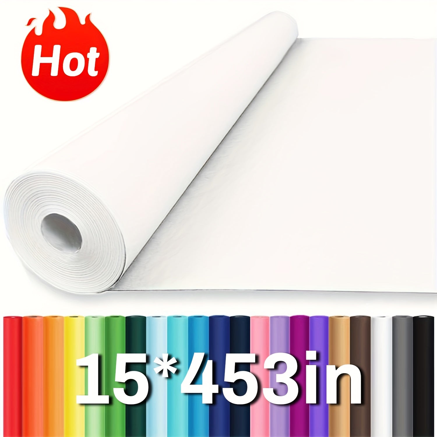 Kraft Wrapping Paper Roll Vibrant Colors – Multi-Use for Gift Wrapping, Art Projects, Table Runner, Bulletin Board, Bouquet Wrapping, Party Supplies & Shipping Packaging – Christmas Crafts